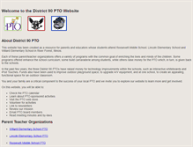 Tablet Screenshot of district90pto.org